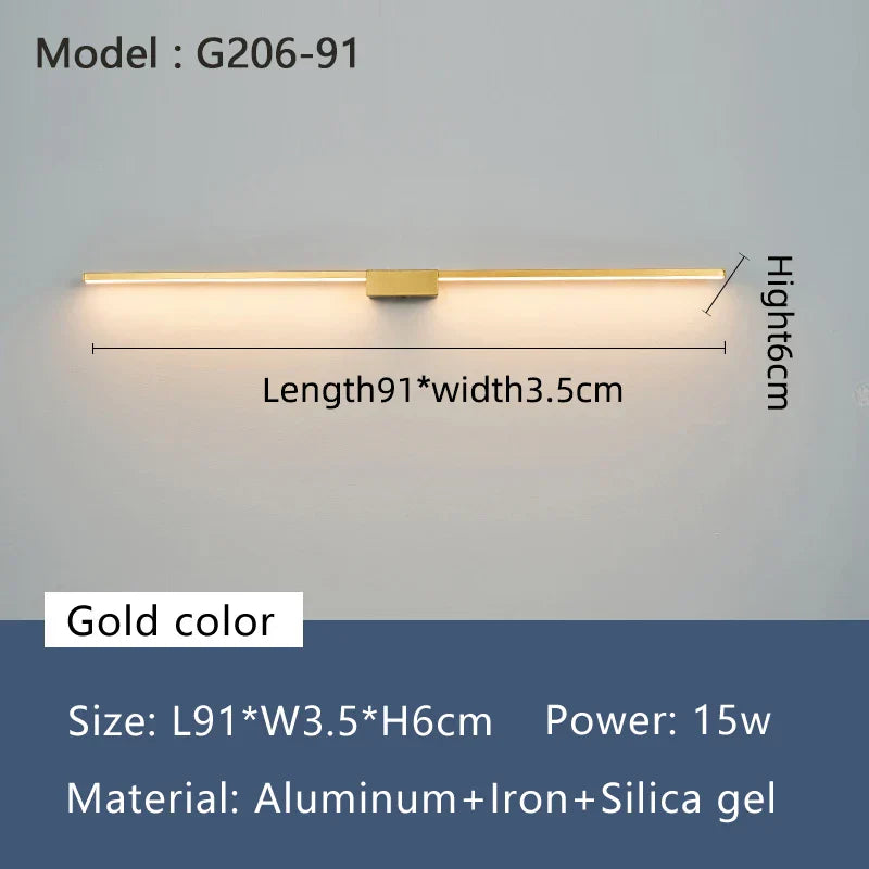 DecorBites™ LED Bathroom Mirrors with Lights, Wall Lamps, and Vanity Light Fixtures