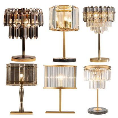 Decorbites™ Kristallbartischlampe Luxuriös Dimmbare 2700K Schreibtischleuchte Elegante Heimdekoration