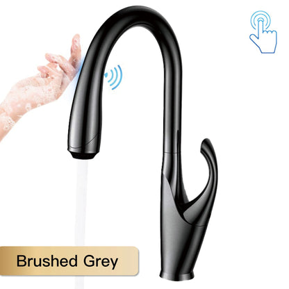 Pull Out Kitchen Faucet – Touch Control Brass Mixer Tap