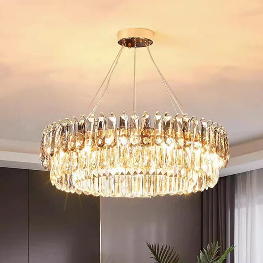 Decorbites™ Goldkristall-Lüster: Luxusbeleuchtung für Esszimmer, Wohnzimmer, Schlafzimmer, Küche und Kücheninsel