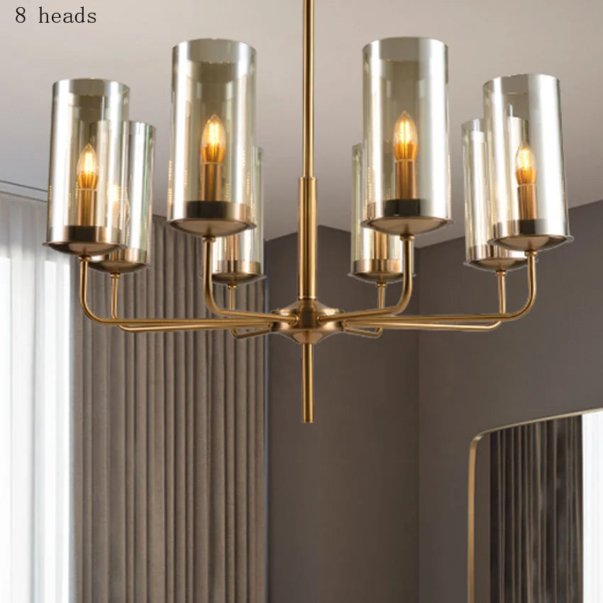 Decorbites™ Glasleuchter: Elegantes nordisches Design-Hängeleuchte für Kücheninsel, Restaurant und Zuhause