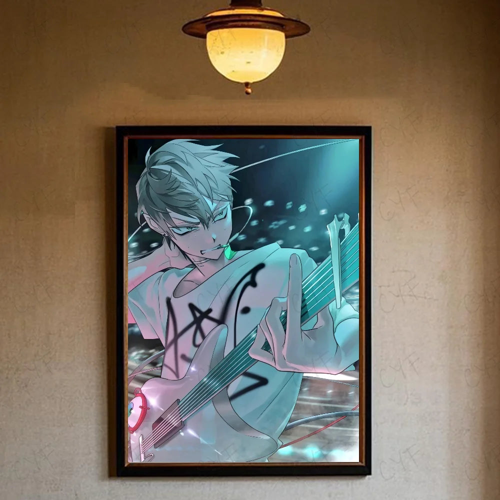 Alien Stage Anime Ivan Till Anime Poster Waterproof Wall Art High Quality Print Posters For Living Bedroom Retro Room Decor Gift