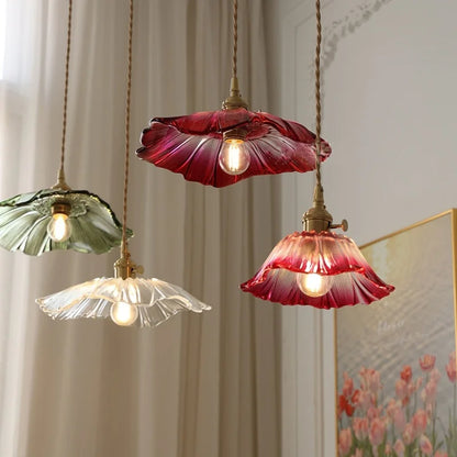 Decorbites™ Klares Glas Nordisches LED-Hängeleuchte mit Messingknopf-Schalter