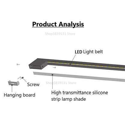 DecorBites™ Linear LED Wall Lamp - Modern Nordic Style Home Decor Lighting