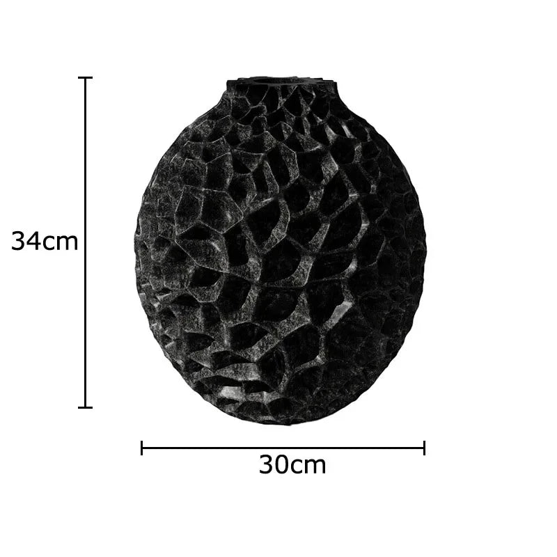 DecorBites™ Honeycomb Vase: Creative Desk Decoration with Artificial Flowers