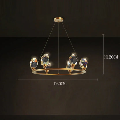 DecorBites™ Dining Room Chandelier Indoor Ceiling Light Fixture Pendant Lamp