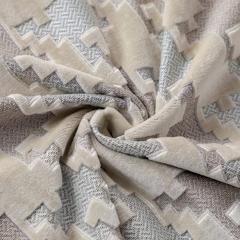 Decorbites™ Houndstooth Luxus-Kissenbezug 45x45 cm – Hochwertiger Dekorativer Sofakissenbezug