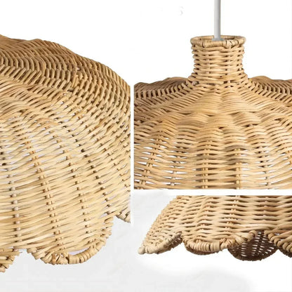 Decorbites™ Handgefertigte Rattan-Hängeleuchten - Chinesischer Stil Beleuchtung für Zuhause, Restaurant & Café
