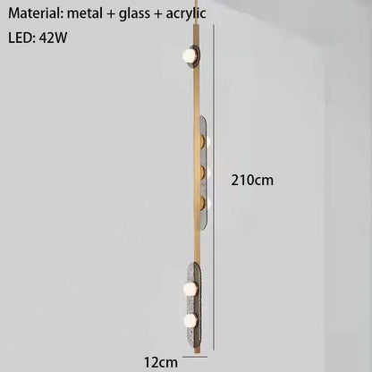 Decorbites™ Graue Glas-LED-Kronleuchter: Moderne Art-Deco-Beleuchtung für Esszimmer, Küche und Salon