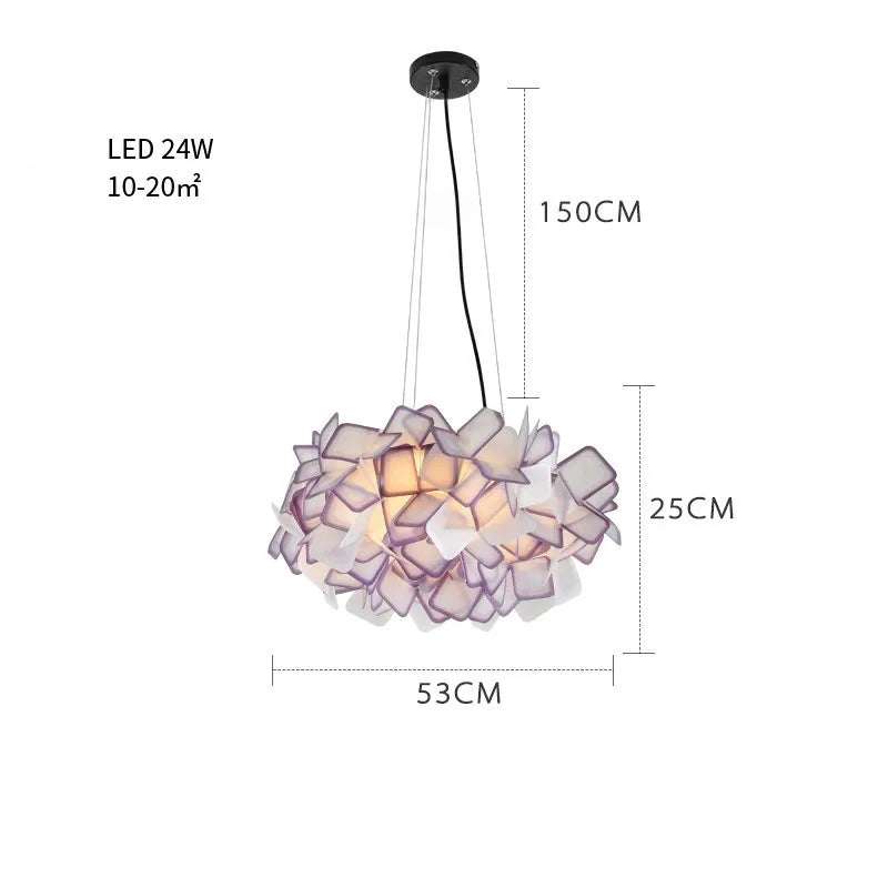 Decorbites™ Clizia LED-Kronleuchter – Neues Design Acryl Aufhängung Schlafzimmer Café-Lichter