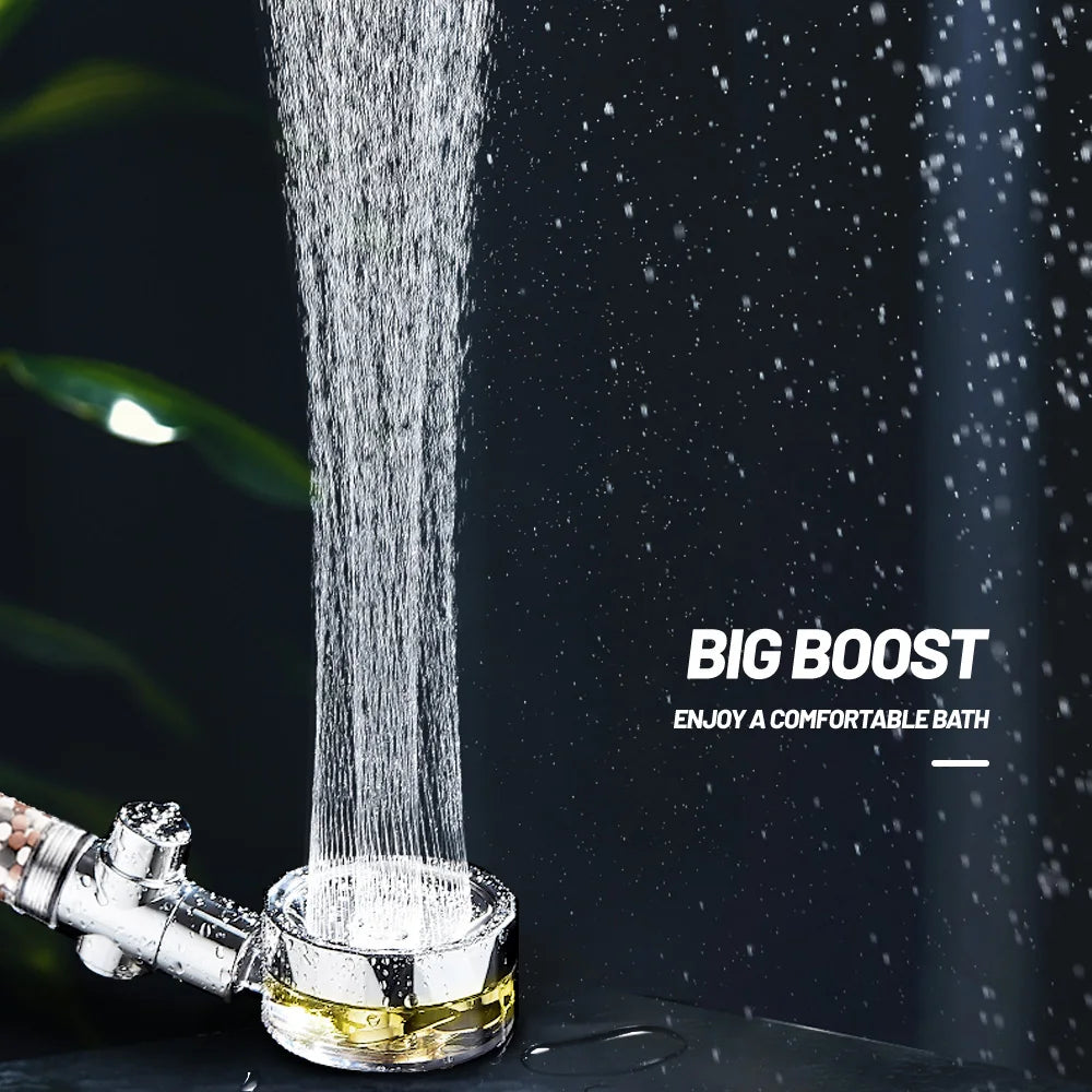Decorbites™ 360° drehbarer Filter-Duschkopf mit wassersparender Anion-Stein-Düse