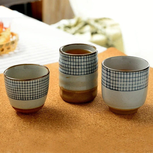 Decorbites™ Japanisches Porzellan-Kaffee-Tee-Keramik-Tasse-Becher-Trinkgeschirr-Ton-Wasser-Wein