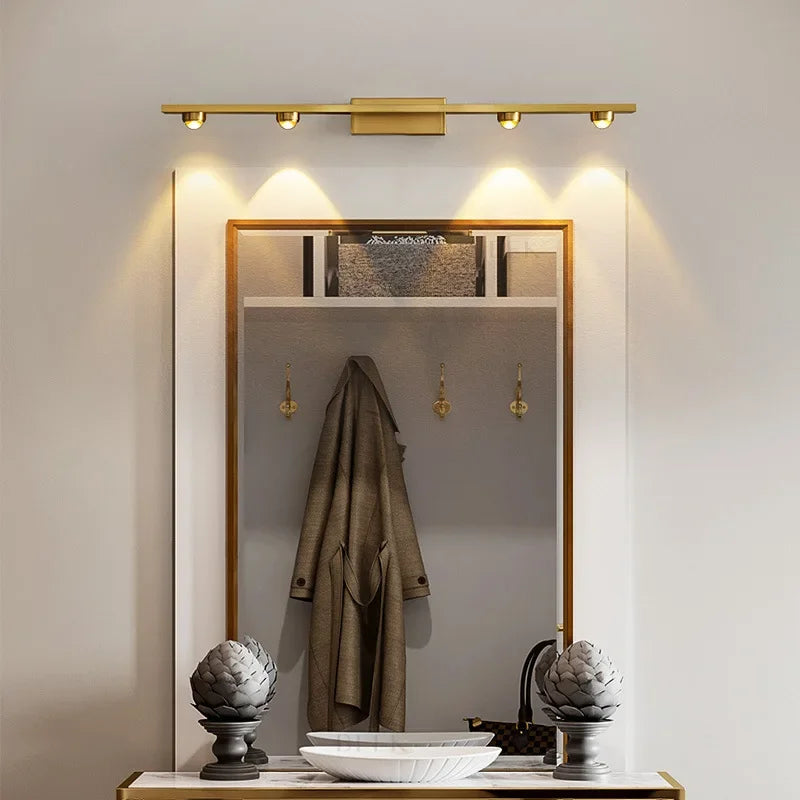 DecorBites™ Copper LED Wall Lamp Modern Bedside Reading Indoor Nordic Scone Wall Lamp