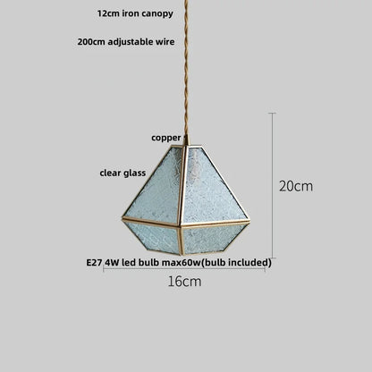 Decorbites™ Glas-LED-Hängeleuchte: Handgefertigte japanische Stil verstellbare Hängeleuchten
