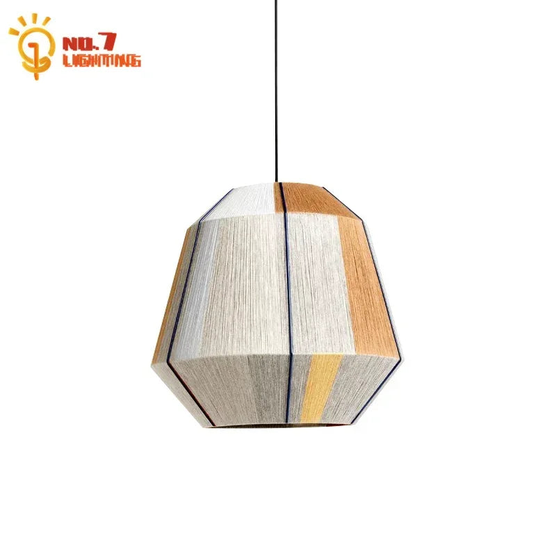 Decorbites™ Japanische Hanfseil-Hängeleuchten für Zen-Kunst-Wohnzimmer-Dekoration