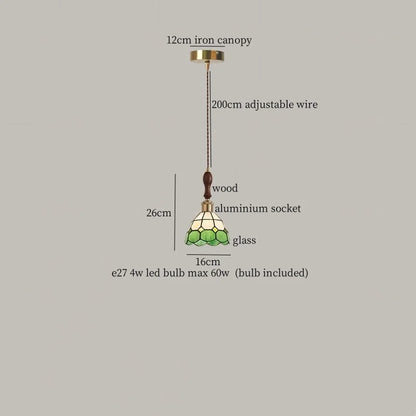 Decorbites™ Japanisches Vintage-LED-Kupfer-Hängeleuchte für Küche, Bar, Café und Wohnzimmer