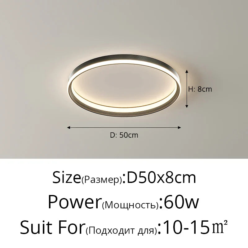Decorbites™ LED-Deckenleuchter für Wohnzimmer Küche Esszimmer Arbeitszimmer Moderne Innenbeleuchtung