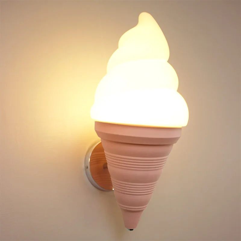 Decorbites™ Eiscreme LED Wandleuchte: Moderne Beleuchtung für Kinderzimmer & Bar