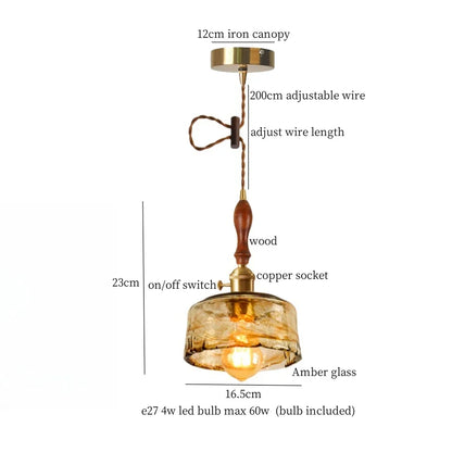 Decorbites™ Gesprungene Glas LED-Hängeleuchten für Heimdekoration, Restaurant, Wohnzimmer, Küche