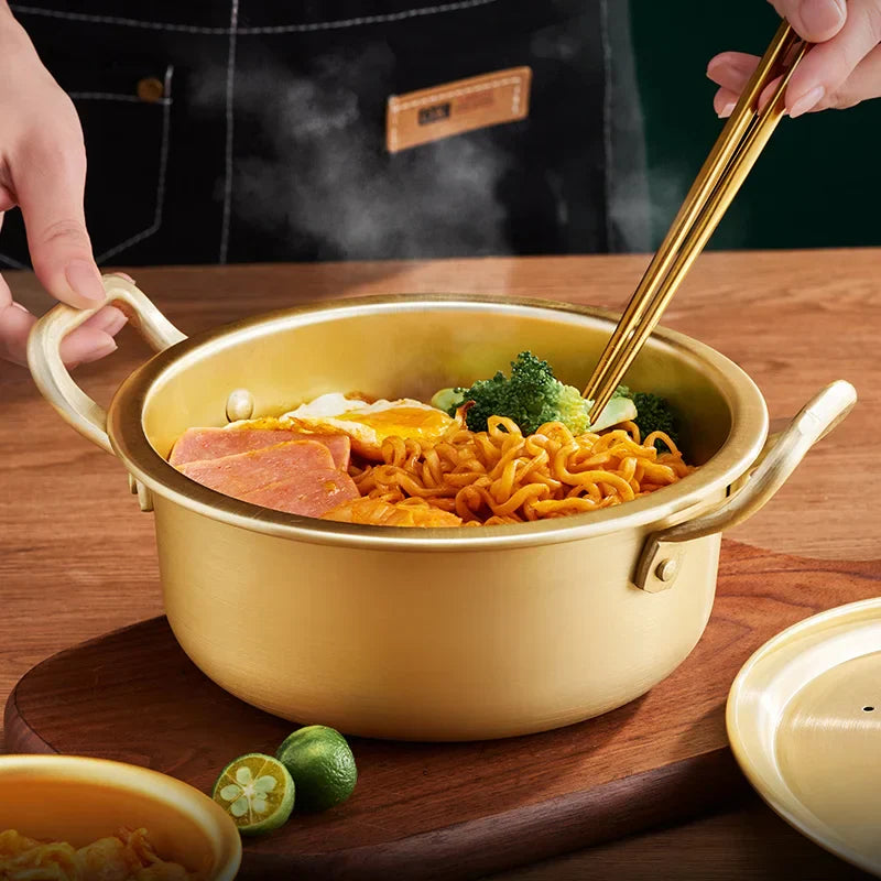 Aluminum Double Ear Soup Pot