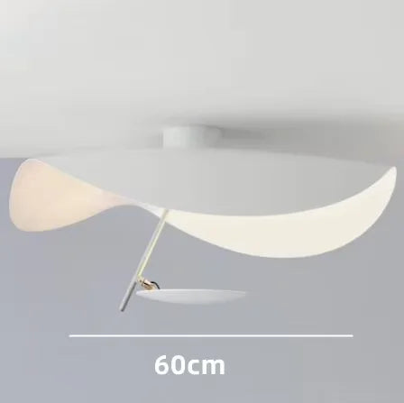 Decorbites™ Lederarm Manta Hängeleuchte – Industrieller Retro-Stil Weiß/Schwarz Deckenlampe