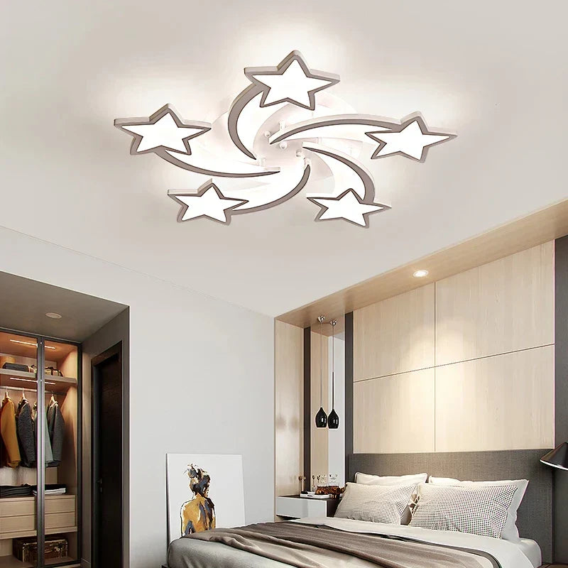 Decorbites™ LED-Acrylichtkronleuchter mit Fernbedienung für Innenbeleuchtung im Haus