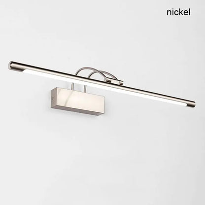Decorbites™ LED-Spiegelbeleuchtung für Badezimmer, Frontlichter für den Spiegel, modernes Kunstdekor, 45-75 cm