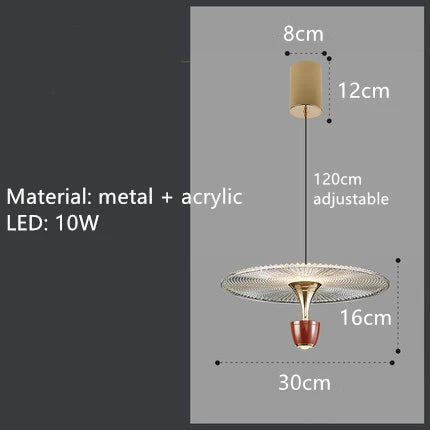 Acrylic Pendant Light Set