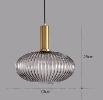 Decorbites™ Glas Farbige LED Anhänger Licht Kronleuchter für Heim Wohn- und Esszimmer Dekoration