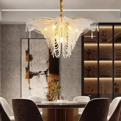 Decorbites™ Kristall-Schmetterlings-Lüster: Elegante moderne LED-Pendellampen für luxuriöse Wohnzimmer