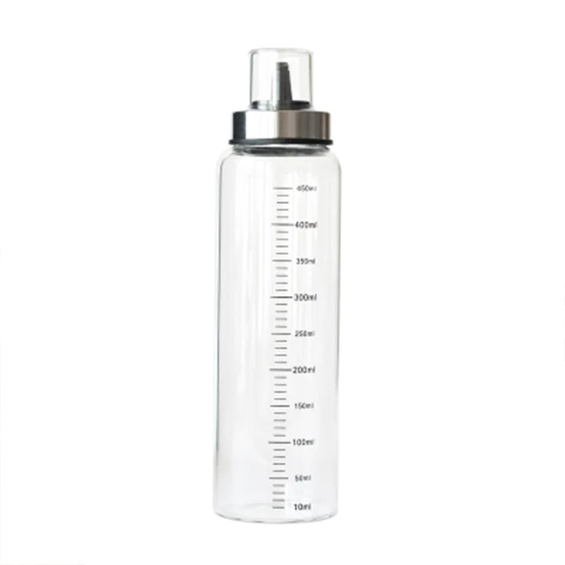 DecorBites™ Leak Proof Glass Condiment Bottle Set, 150/300/450ml
