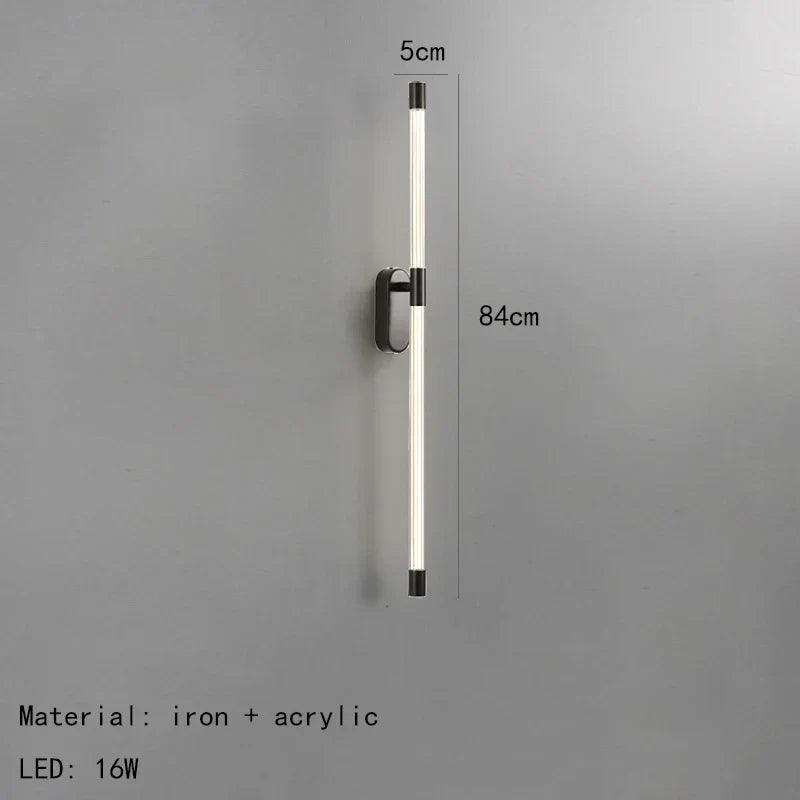 Decorbites™ Akryl-Linie LED-Wandleuchten Dimmbare Gold Schwarz Metall für Wohnzimmer Schlafzimmer