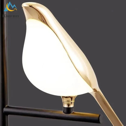 Decorbites™ Crow LED Stehlampen - Nordisch Minimalistisches Elster-Vogel-Tischlicht