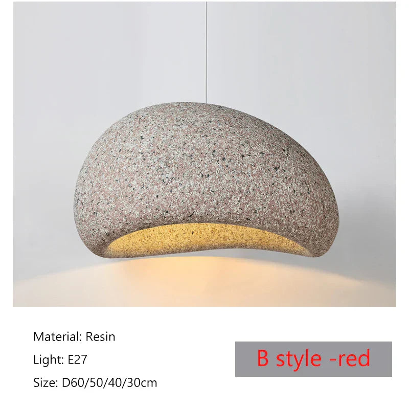 Decorbites™ Japanisches Wabi-Sabi LED-Hängeleuchte Moderne Einfache Wohnzimmer-Schlafzimmer-Kronleuchter
