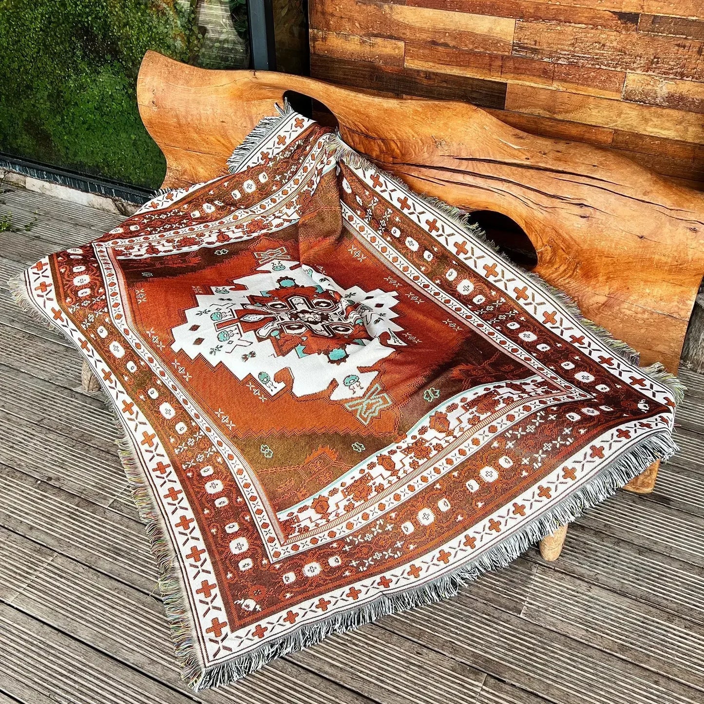 Decorbites™ Gemütliche Nordische Campingdecke und Sofabezug – Boho Outdoor-Linedecke für Heim- und Hoteldekoration