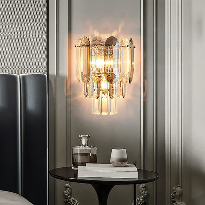Decorbites™ Crystal-LED-Wandlampe: Minimalistisches Luxuslicht für das Wohnzimmer-TV-Hintergrund