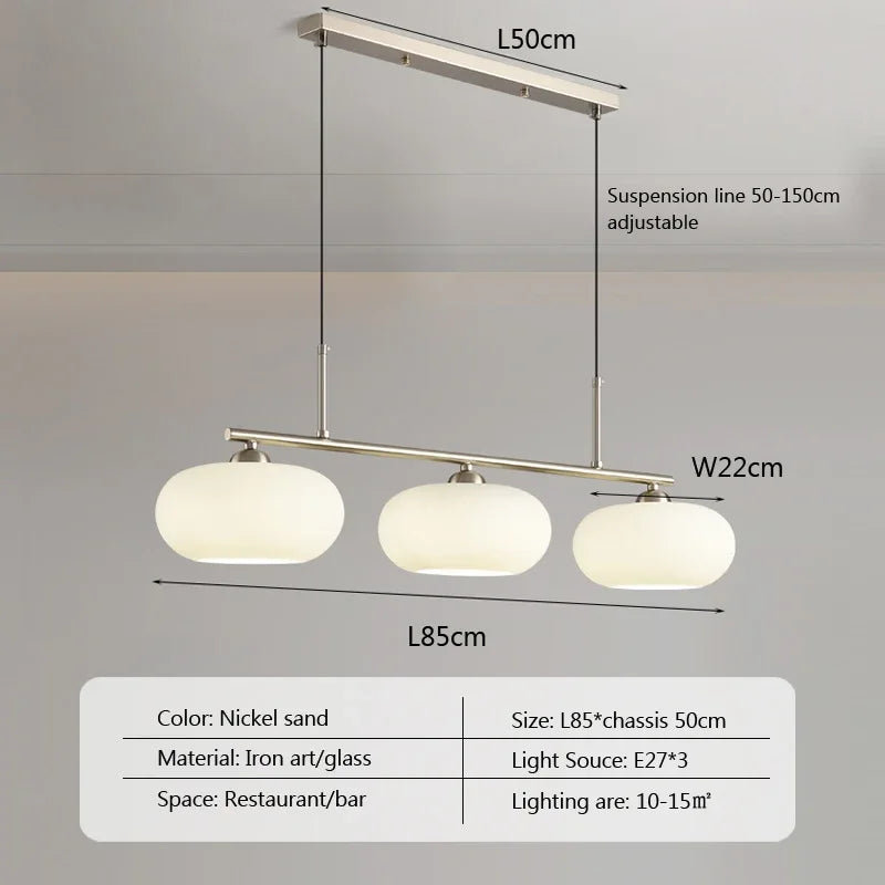 Decorbites™ Glasleuchter: Luxuriöse moderne Innenraum-Dekor-Beleuchtung für Wohnzimmer, Schlafzimmer, Restaurant
