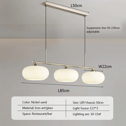 Decorbites™ Glasleuchter: Luxuriöse moderne Innenraum-Dekor-Beleuchtung für Wohnzimmer, Schlafzimmer, Restaurant