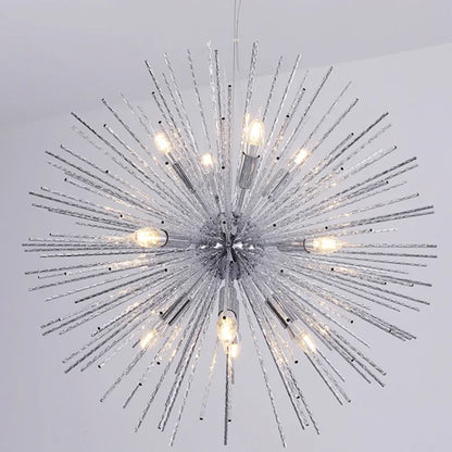Decorbites™ Geometrischer Sternenburst-Kronleuchter: Moderne LED-Deckenbeleuchtung für Wohnzimmer & Restaurant