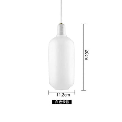 Decorbites™ Industrielle Buntglas-Hängeleuchte LED Pendellampe für Ess- und Wohnzimmer