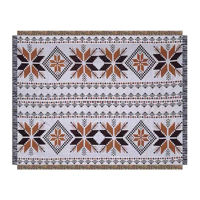 Decorbites™ Geometrische Baumwollgestrickte Sofadecke & Wandteppich