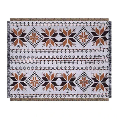 Decorbites™ Geometrische Baumwollgestrickte Sofadecke & Wandteppich