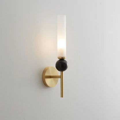 DecorBites™ Copper Base Glass Shade Wall Lamp for Modern Living Room Decor