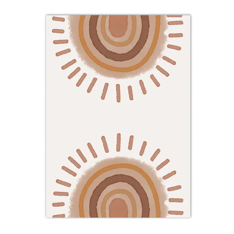 Alpaca Unicorn Rainbow Bear Heart Poster Alphabet Quotes Prints Boho Nursery Wall Art Canvas Painting Pictures Kids Room Decor