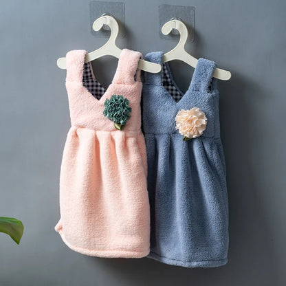 Decorbites™ Kinderkleid Handtuch: Dickes Korallenvelours, Weicher Touch, Haushalt & Küchenreinigung