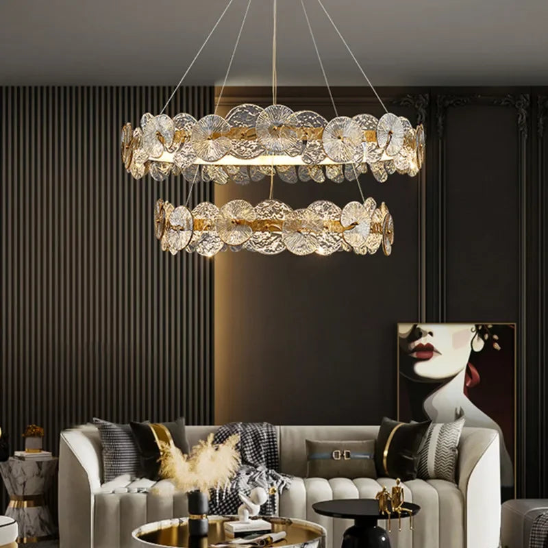 Decorbites™ LED-Blüten-Design-Deckenleuchter für modernes Wohnzimmer, Schlafzimmer und Essbereich