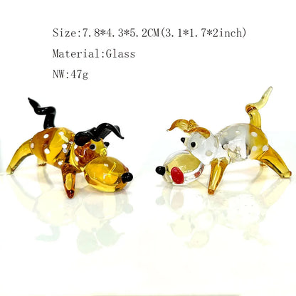 Decorbites™ Kristall-Cartoon-Welpe-Figur Tischdekoration - Lieblings-Weihnachtsgeschenk für Mädchen