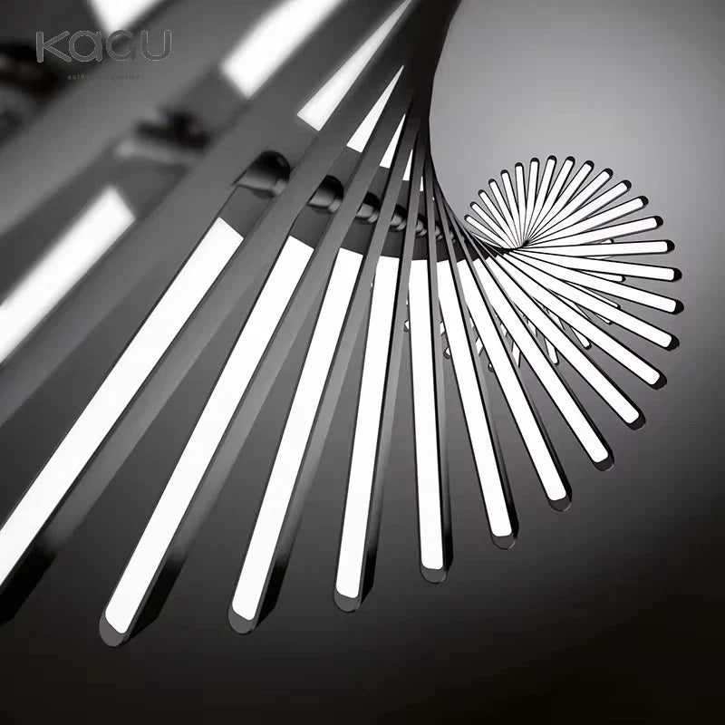 DecorBites™ LED Fishbone Pendant Chandelier for Modern Nordic Decor