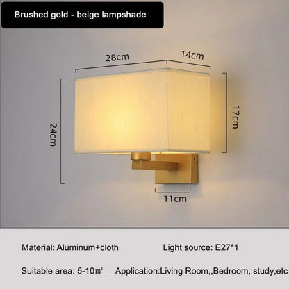 Decorbites™ Elegante Wandlampe für das Schlafzimmer, modernes & minimalistisches Design für Hotel & Wohnzimmer