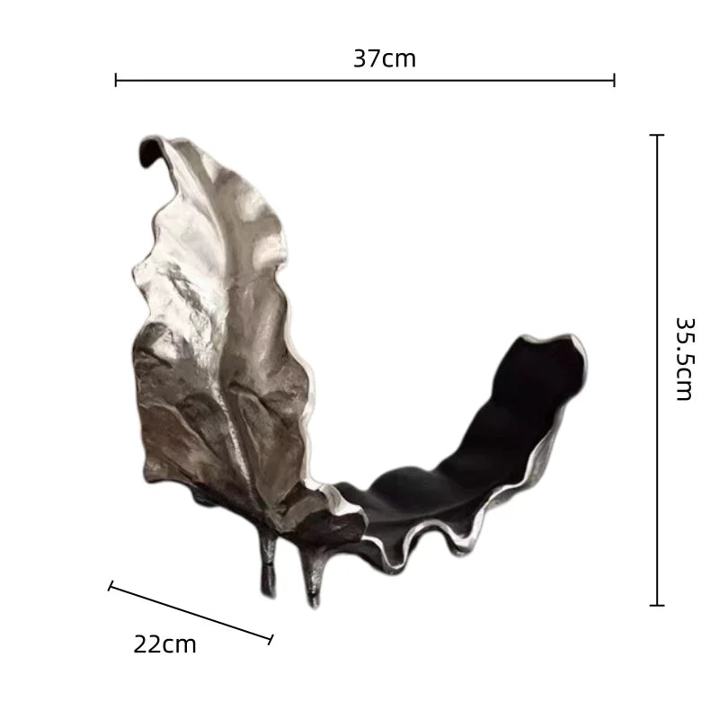 Resin Leaf Tray Bowl